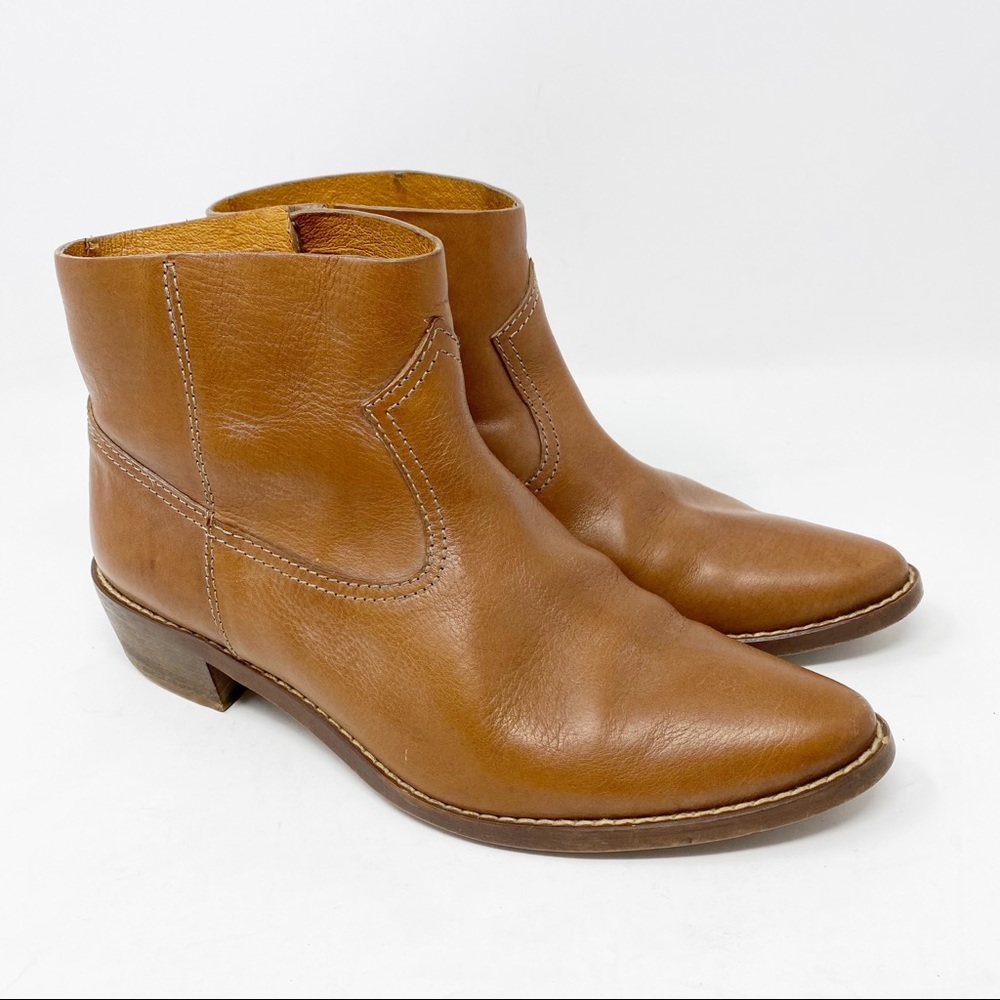 Madewell Leather Ankle Boots
